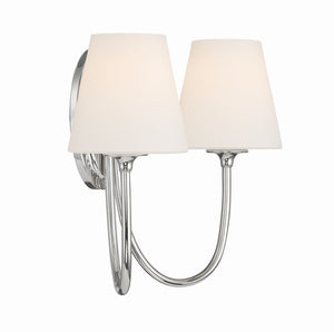 Juno 2 Light Black Forged Sconce JUN-10322-BF