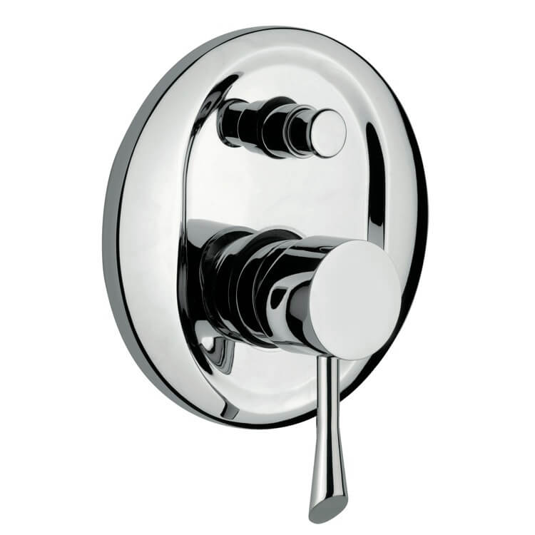 Single-Lever Concealed Wall-Mounted Diverter