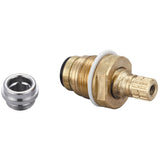 Central Brass K-454-H Quick Pression 1/4 Turn Stem Assembly W/Replaceable Seat