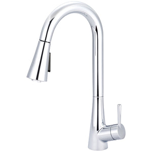 Olympia K-5020 i2 Single Handle Pull-Down Kitchen Faucet in Chrome
