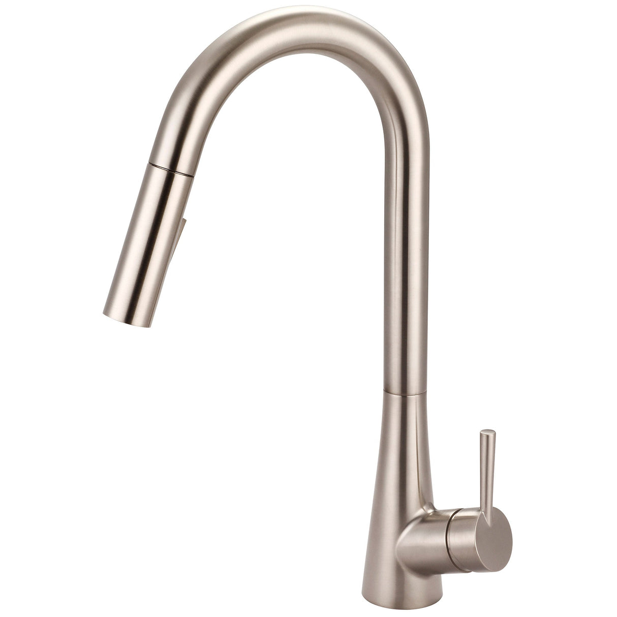 Olympia K-5025-BN i2 Single Handle Pull-Down Kitchen Faucet in Brushed Nickel