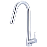 Olympia K-5025 i2 Single Handle Pull-Down Kitchen Faucet in Chrome