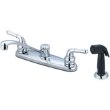 Olympia K-5161 Elite Two Handle Kitchen Faucet in Chrome
