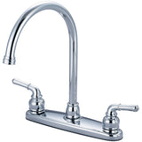 Olympia K-5340 Accent Two Handle Kitchen Faucet in Chrome