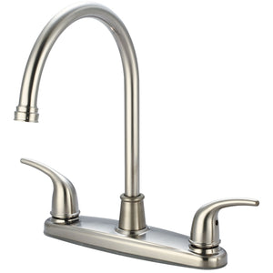Olympia K-5370-BN Accent Two Handle Kitchen Faucet in Brushed Nickel