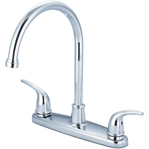 Olympia K-5370 Accent Two Handle Kitchen Faucet in Chrome