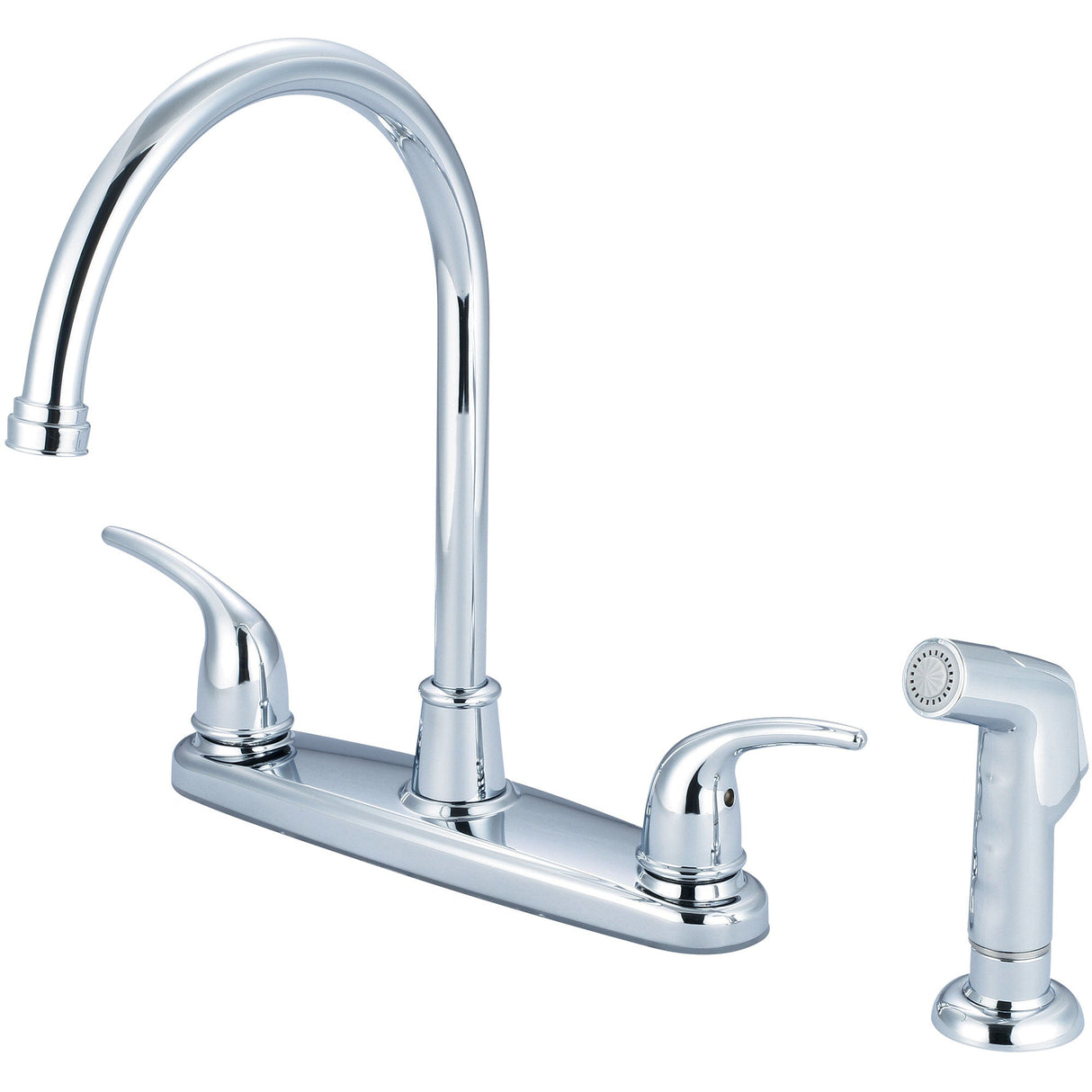Olympia K-5372 Accent Two Handle Kitchen Faucet in Chrome