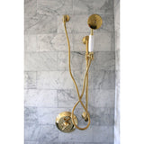 Victorian K105A2 Hand Shower, Polished Brass