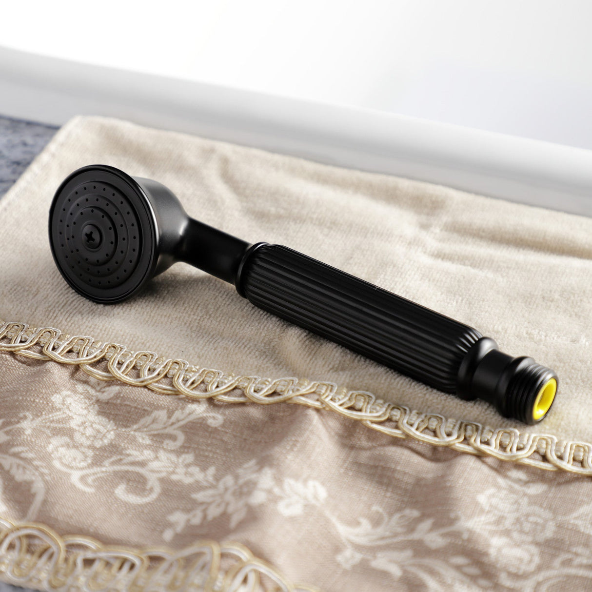 Vintage K107A0 Brass Hand Shower, Matte Black