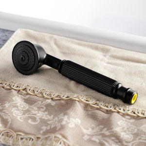 Vintage K107A0 Brass Hand Shower, Matte Black