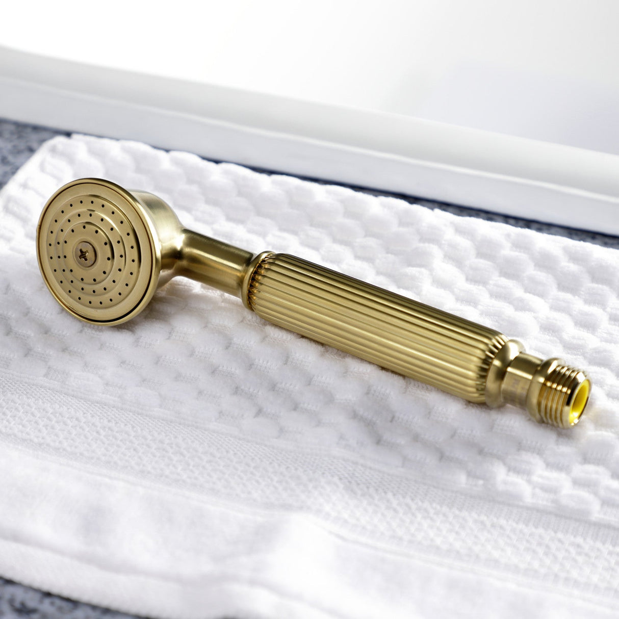 Vintage K107A7 Brass Hand Shower, Brushed Brass