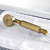Vintage K107A7 Brass Hand Shower, Brushed Brass