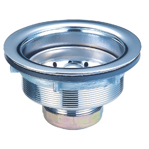 Tacoma K111 3-1/2 Inch Kitchen Sink Basket Strainer Only, Brushed Nickel