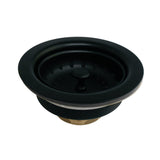 Tacoma K111BMB 3-1/2 Inch Kitchen Sink Basket Strainer Only, Matte Black