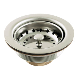 Tacoma K111BPN 3-1/2 Inch Kitchen Sink Basket Strainer Only, Polished Nickel