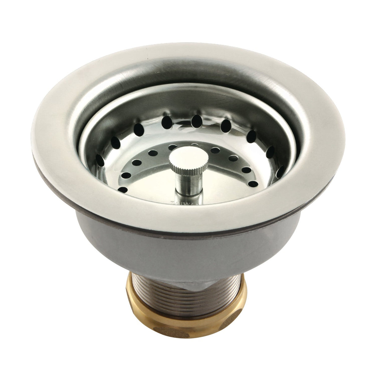 Tacoma K112PN 3-1/2 Inch Kitchen Sink Basket Strainer Only, Polished Nickel