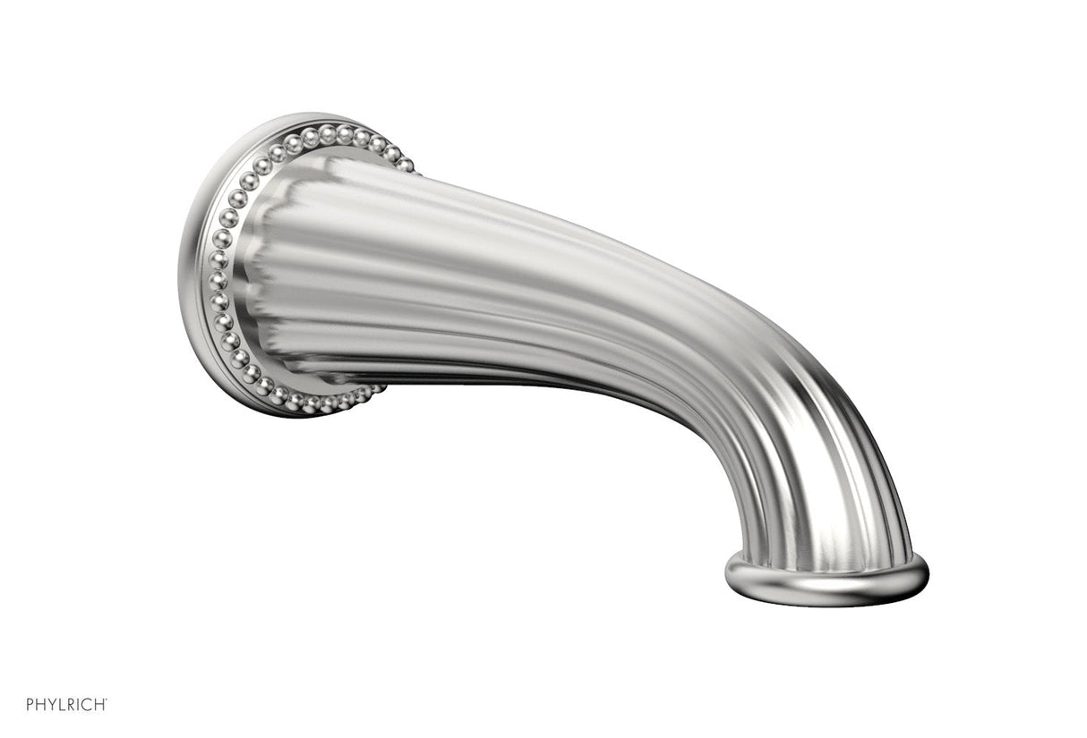 Phylrich K1141X3-26D GEORGIAN & BARCELONA Wall Tub Spout K1141X3 - Satin Chrome