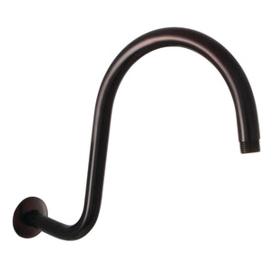 Restoration K114C5 14-Inch Shower Arm with Flange, Oil Rubbed Bronze