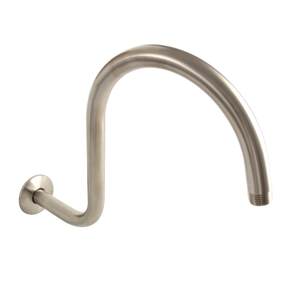 Restoration K114C8 14-Inch Shower Arm with Flange, Brushed Nickel