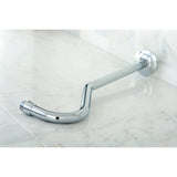 Shower Scape K117C1 17-Inch Sheppard's Hook Rain Drop Shower Arm with Flange, Polished Chrome