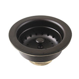 Fresno K121BORB 3-1/2 Inch Kitchen Sink Basket Strainer Only, Oil Rubbed Bronze