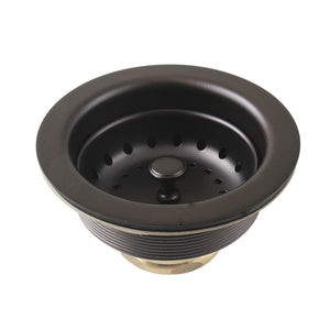 Fresno K121BORB 3-1/2 Inch Kitchen Sink Basket Strainer Only, Oil Rubbed Bronze