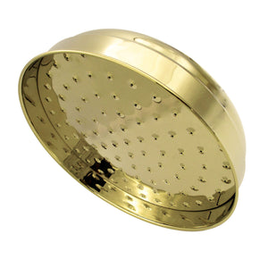 Victorian K124A2 8-Inch Brass Shower Head, Polished Brass