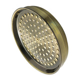 Victorian K124A3 8-Inch Brass Shower Head, Antique Brass