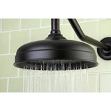 Victorian K124A5 8-Inch Brass Shower Head, Oil Rubbed Bronze