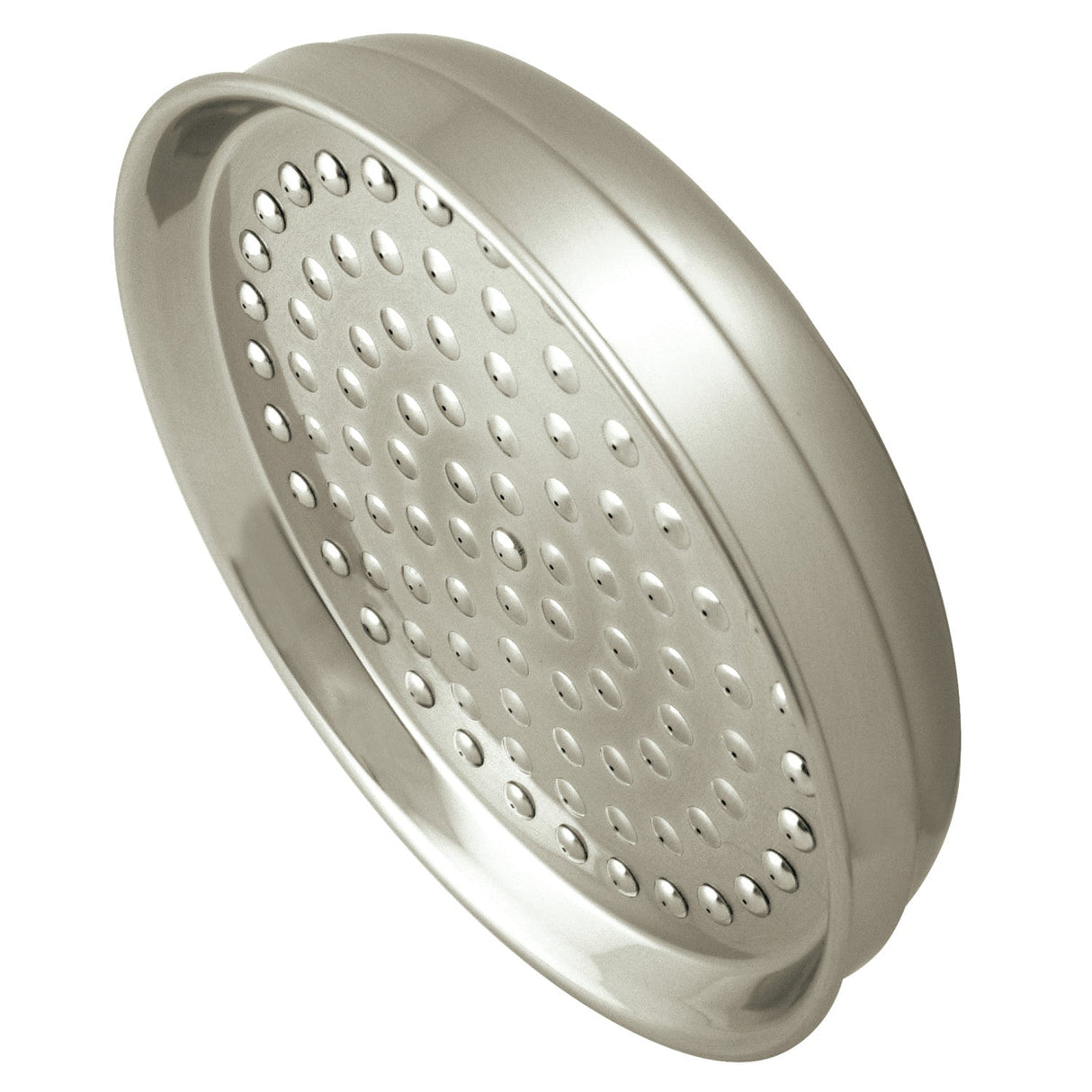 Victorian K124A8 8-Inch Brass Shower Head, Brushed Nickel