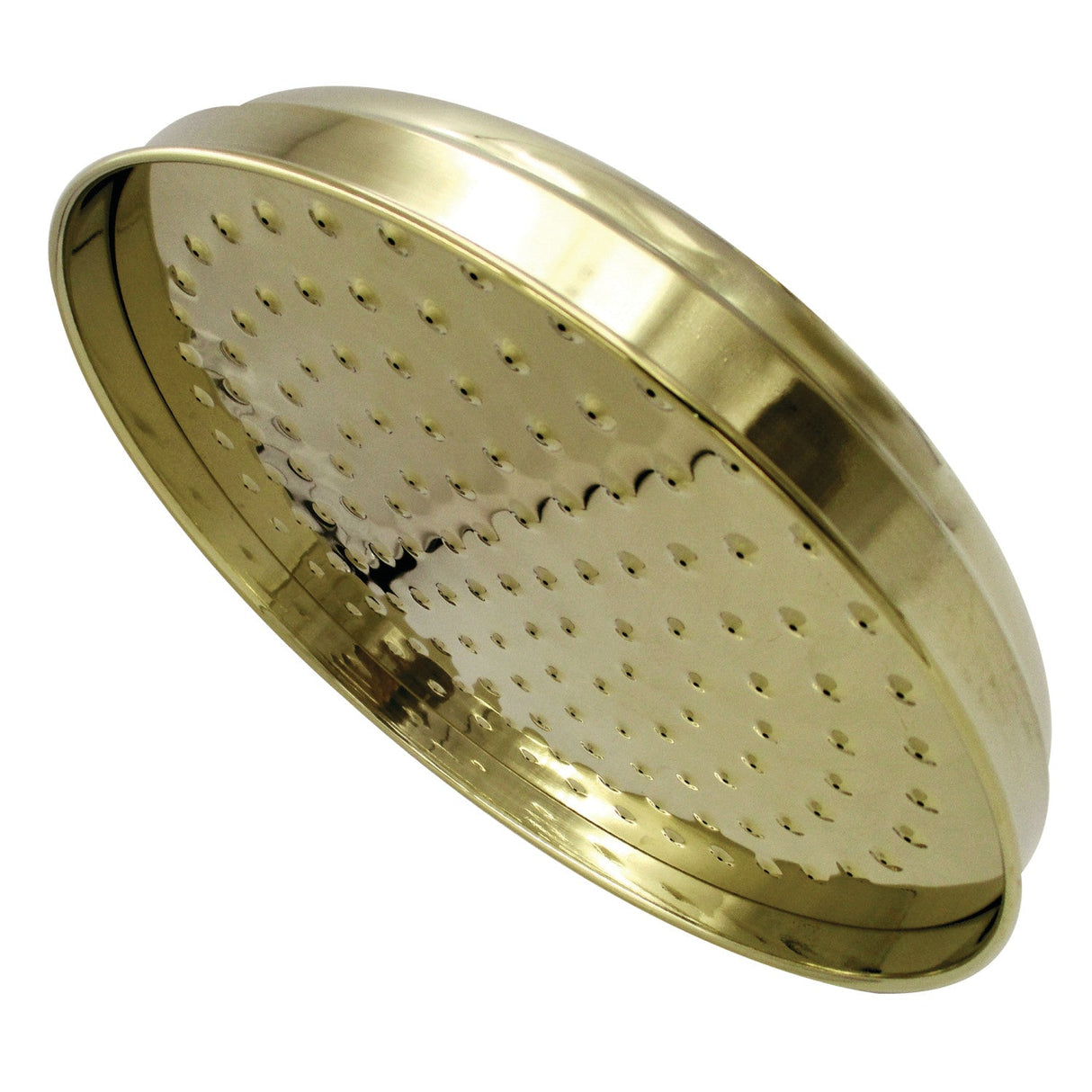 Victorian K125A2 10-Inch Brass Shower Head, Polished Brass
