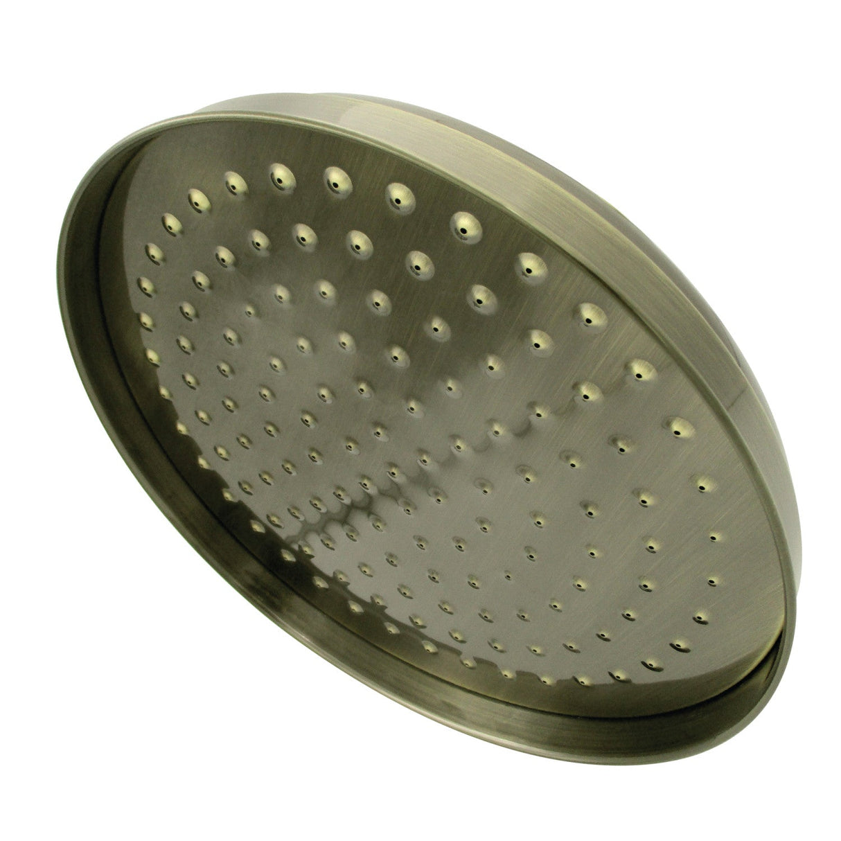 Victorian K125A3 10-Inch Brass Shower Head, Antique Brass