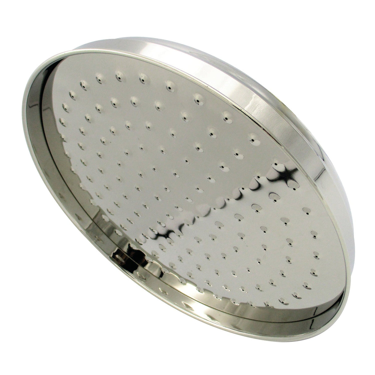 Victorian K125A6 10-Inch Brass Shower Head, Polished Nickel