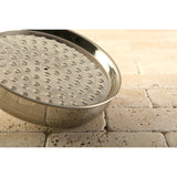 Victorian K125A8 10-Inch Brass Shower Head, Brushed Nickel