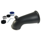 Shower Scape K1275A0 6-Inch Universal Diverter Tub Spout, Matte Black