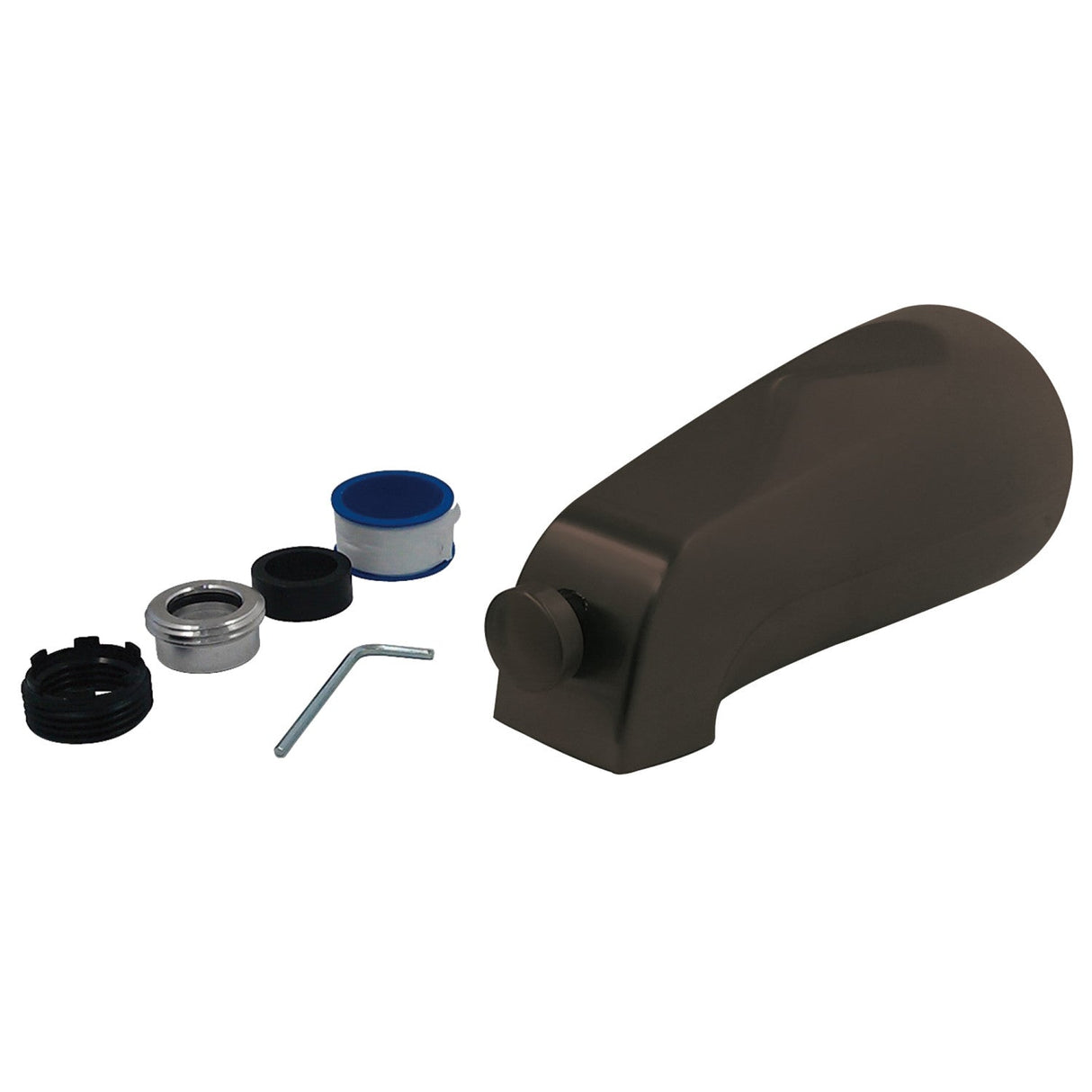 Shower Scape K1288A5 5-1/8 Inch Universal Diverter Tub Spout, Oil Rubbed Bronze