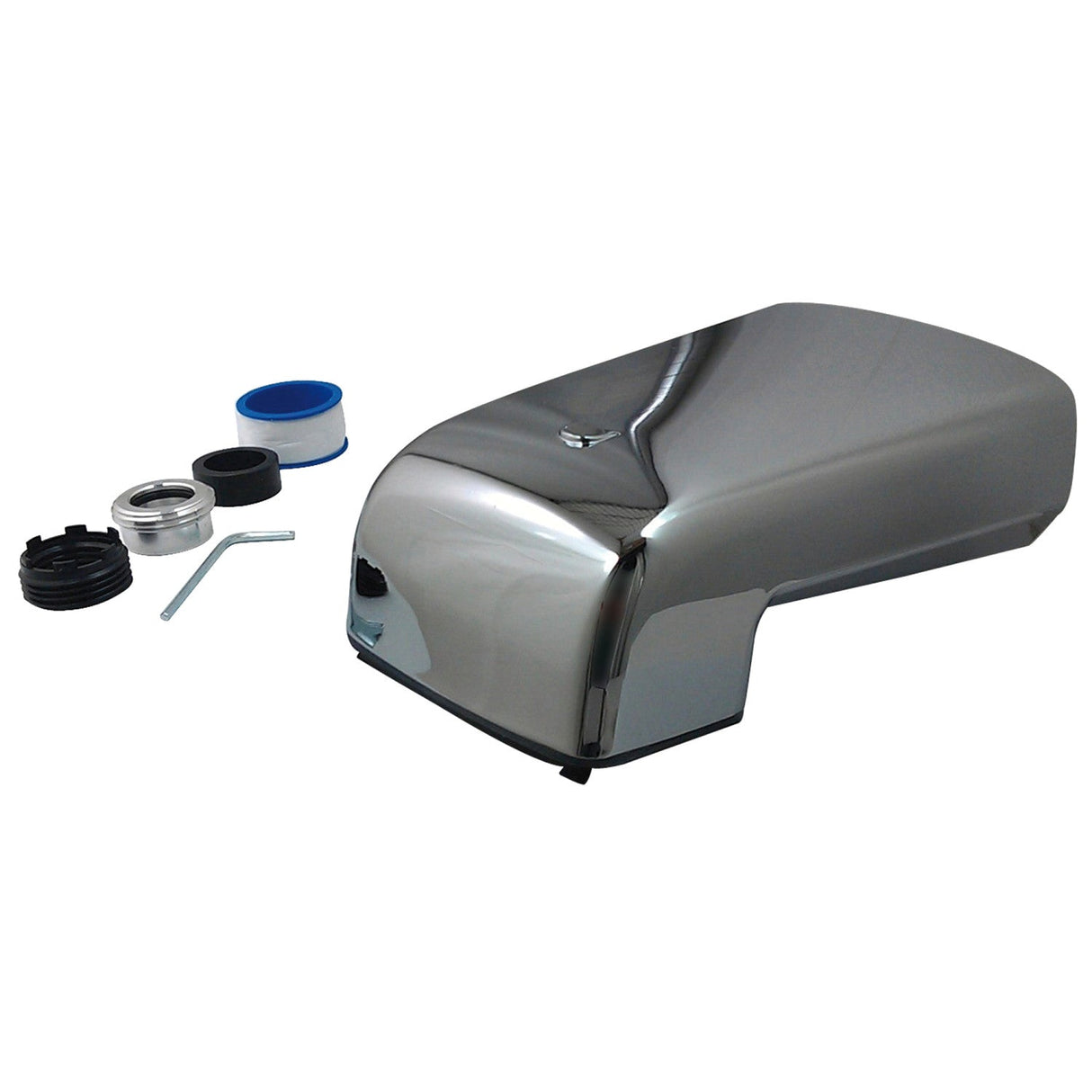 Shower Scape K1295A1 6-Inch Universal Non-Diverter Tub Spout, Polished Chrome