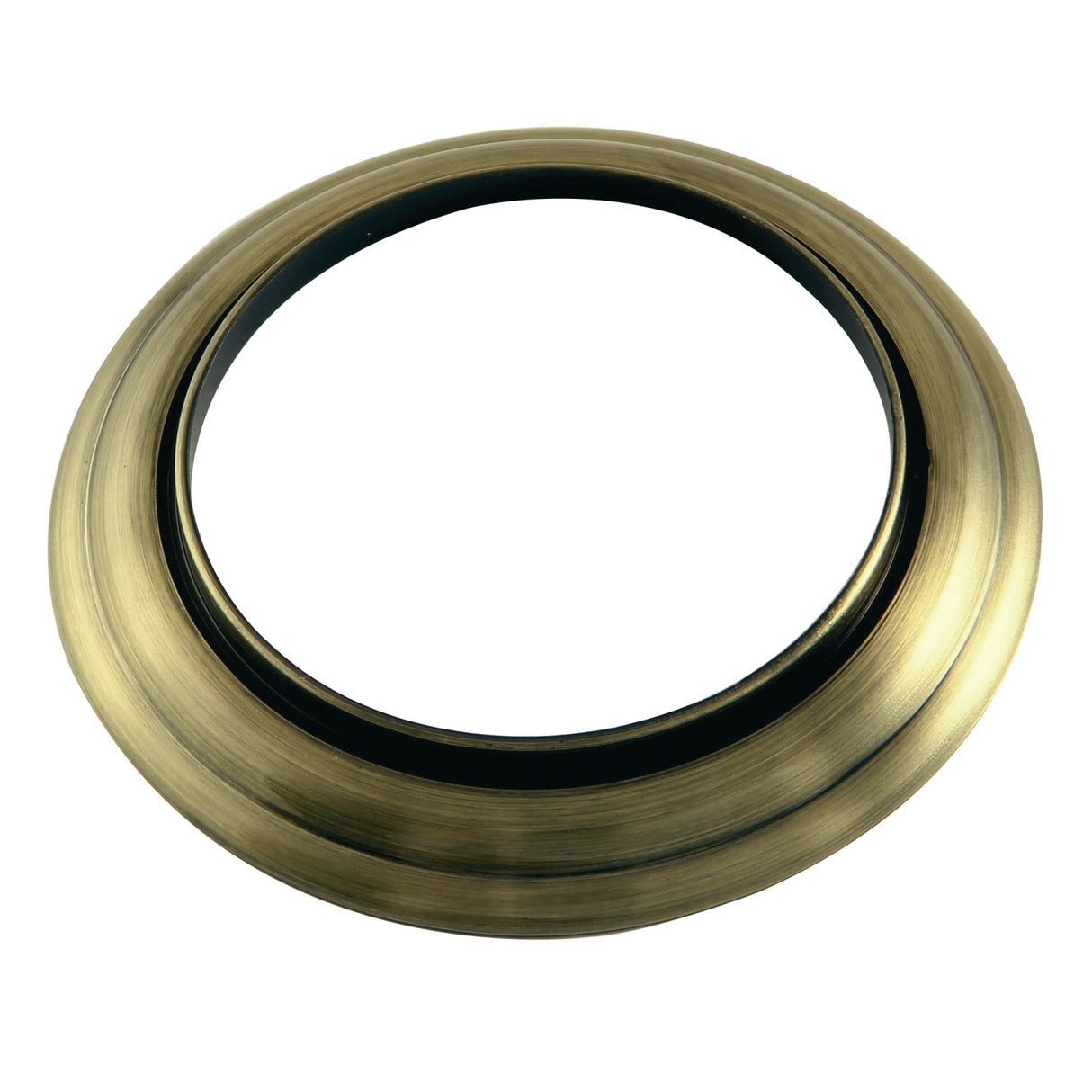 Shower Scape K1301A3 Universal Zinc Alloy Tub Spout Flange, Antique Brass
