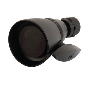 Made To Match K132A0 2-1/4 Inch Brass Adjustable Shower Head, Matte Black