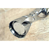 Made To Match K132A1 2-1/4 Inch Brass Adjustable Shower Head, Polished Chrome