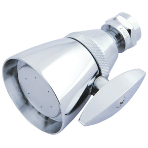 Made To Match K132A1 2-1/4 Inch Brass Adjustable Shower Head, Polished Chrome