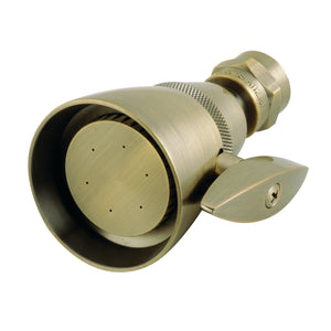 Made To Match K132A3 2-1/4 Inch Brass Adjustable Shower Head, Antique Brass