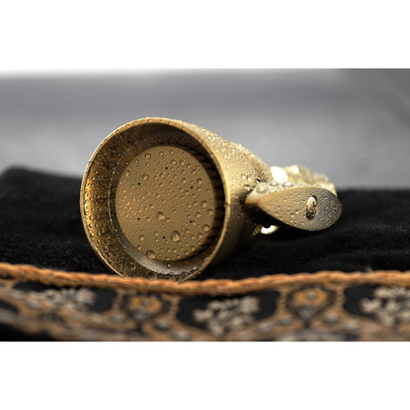 Made To Match K132A7 2-1/4 Inch Brass Adjustable Shower Head, Brushed Brass