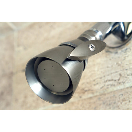 Made To Match K132A8 2-1/4 Inch Brass Adjustable Shower Head, Brushed Nickel