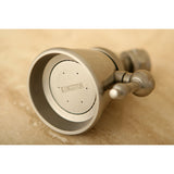 Victorian K132C8 2-1/4 Inch Brass Adjustable Shower Head, Brushed Nickel