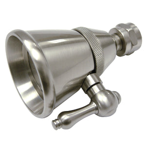 Victorian K132C8 2-1/4 Inch Brass Adjustable Shower Head, Brushed Nickel
