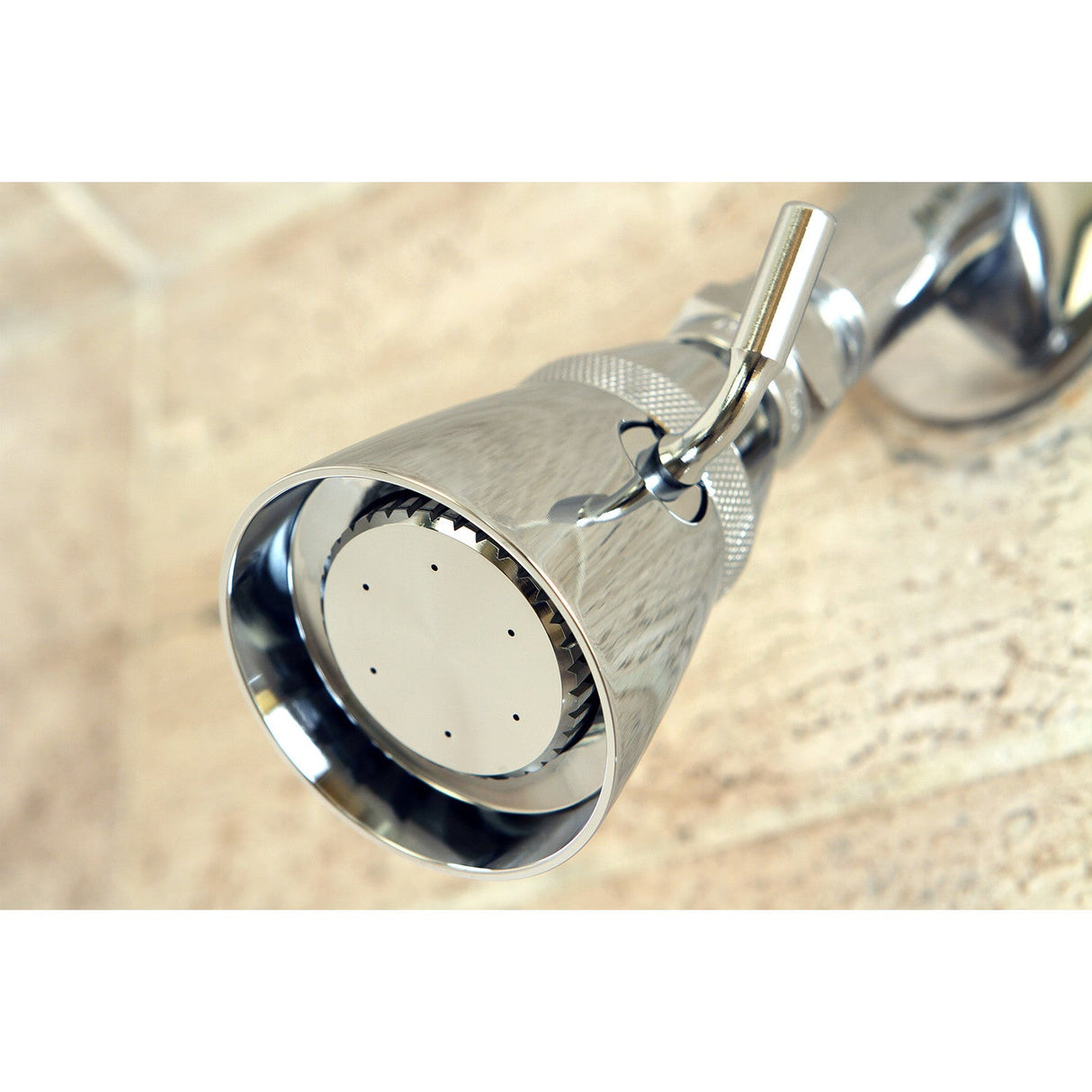 Shower Scape K133A1 2-1/4 Inch Brass Adjustable Shower Head, Polished Chrome