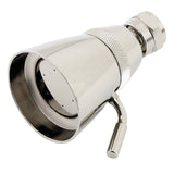Shower Scape K133A6 2-1/4 Inch Brass Adjustable Shower Head, Polished Nickel