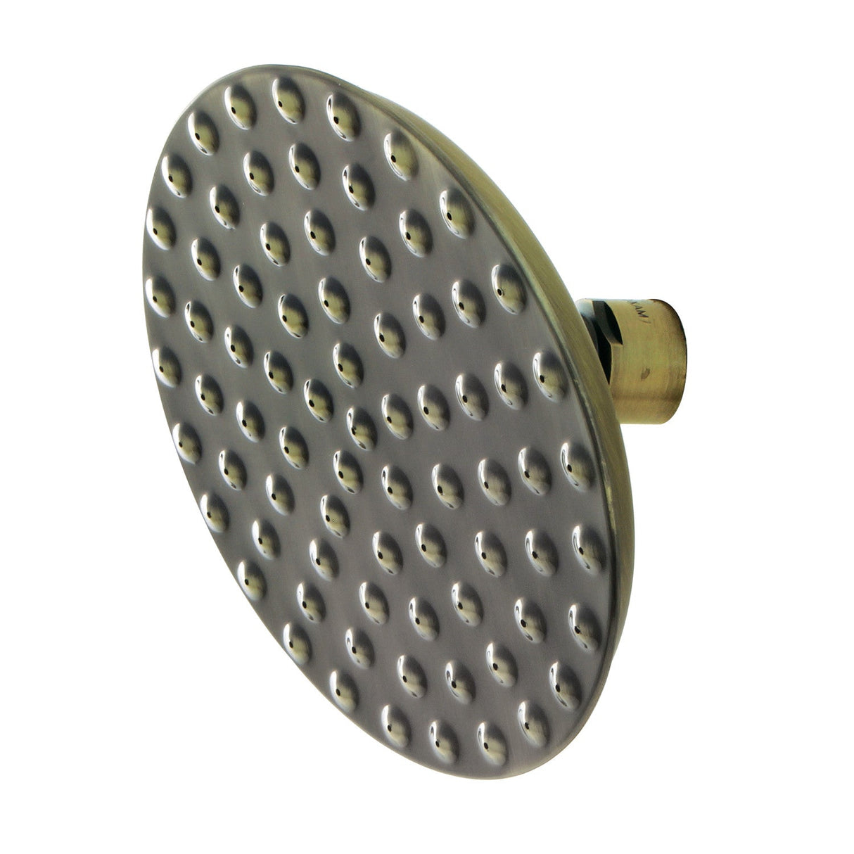 Victorian K135A3 5-1/4 Inch Brass Shower Head, Antique Brass