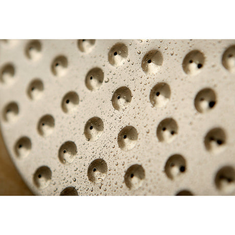 Shower Scape K136A8 7-3/4 Inch Brass Shower Head, Brushed Nickel